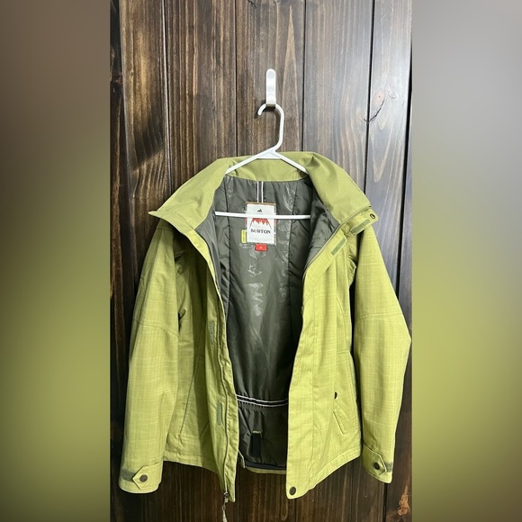 Burton Dryride Snowboard Ski Insulated Womens Hooded Full Zip Coat Jacket medium - Picture 6 of 14